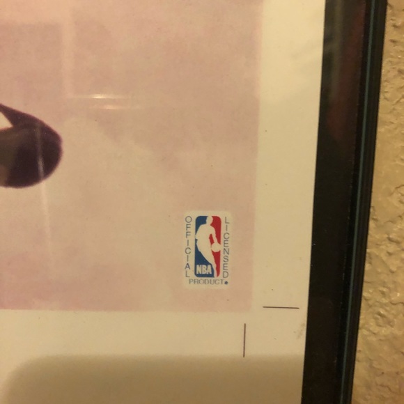 KOBE BRYANT 1996 Rookie Mini Blackplate 1/1 poster - Picture 4 of 5